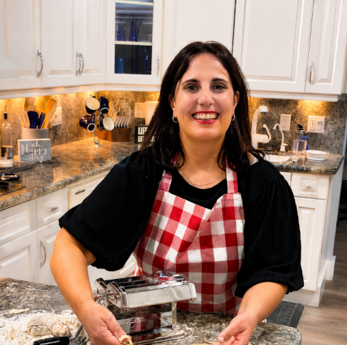 Chef Maria making fresh pasta
